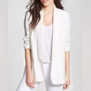 NWT Mural White Boyfriend Blazer